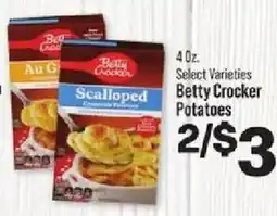 IGA Betty Crocker scalloped potatoes offer