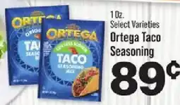 IGA Ortega taco seasoning offer