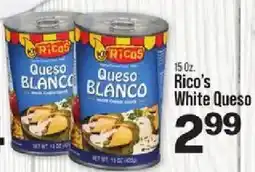 IGA Rico's White Queso offer