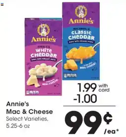 Mariano's Annie's Mac & Cheese offer