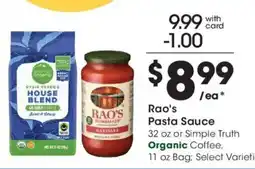 Mariano's Rao's Pasta Sauce offer