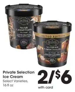 Mariano's Private Selection Ice Cream offer