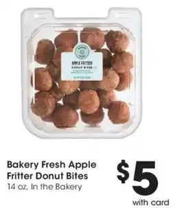 Mariano's Bakery Fresh Apple Fritter Donut Bites offer