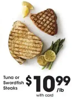 Mariano's Tuna or Swordfish Steaks offer