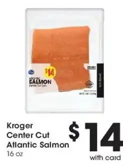 Mariano's Kroger center cut atlantic salmon offer