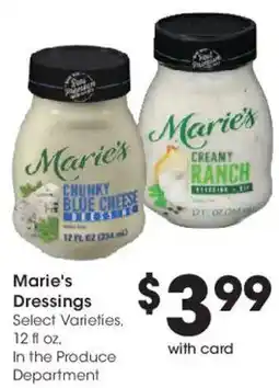 Mariano's Marie's Dressings offer
