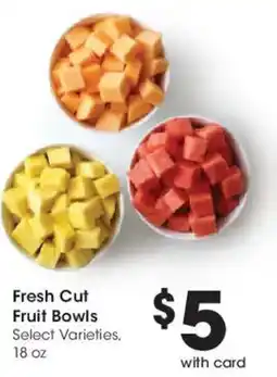 Mariano's Fresh Cut Fruit Bowls offer