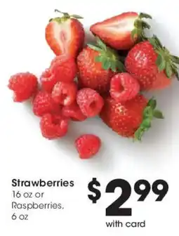 Mariano's Strawberries or Raspberries offer