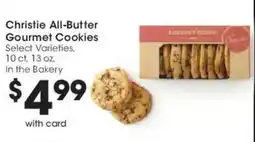 Mariano's Christie All-Butter Gourmet Cookies offer