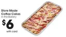 Mariano's Store Made Coffee Cakes offer