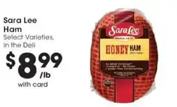 Mariano's Sara Lee Ham offer