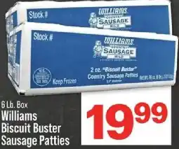 IGA Williams biscuit buster sausage patties offer
