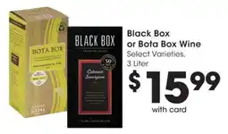Mariano's Black Box or Bota Box Wine offer