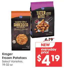 Mariano's Kroger frozen potatoes offer