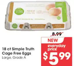 Mariano's Simple Truth Cage Free Eggs offer