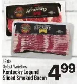 IGA Kentucky Legend Sliced Smoked Bacon offer