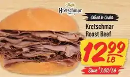 IGA Kretschmar Roast Beef offer