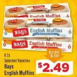 IGA Bays English Muffins offer