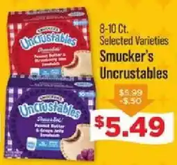 IGA Smucker's Uncrustables offer