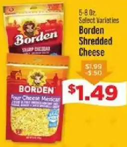 IGA Borden shredded cheese offer
