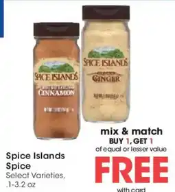 Mariano's Spice Islands Spice offer