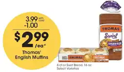 Mariano's Thomas' English Muffins offer