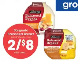 Mariano's Sargento Balanced Breaks offer