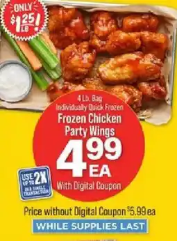 IGA Individually Quick Frozen Frozen Chicken Party Wings offer