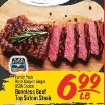 Black Canyon Angus Boneless Beef Top Sirloin Steak