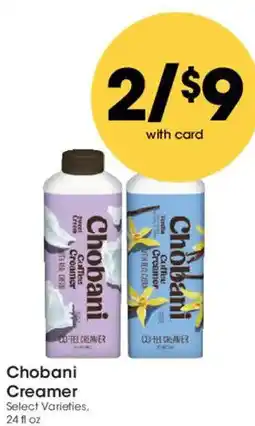 Mariano's Chobani Creamer offer