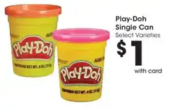 Mariano's Play-Doh single can offer