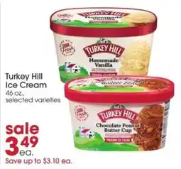Giant Eagle Turkey Hill ice cream offer