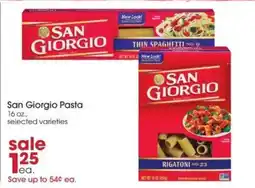 Giant Eagle San Giorgio Pasta offer
