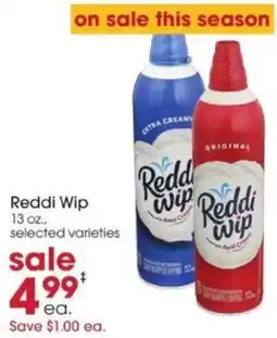 Giant Eagle Reddi Wip offer