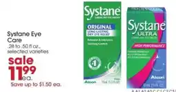 Giant Eagle Systane Eye Care offer