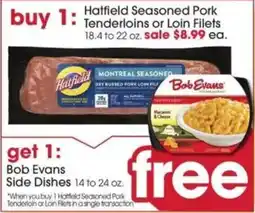 Giant Eagle Hatfield Seasoned Pork Tenderloins or Loin Filets offer