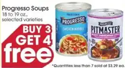 Giant Eagle Progresso soups offer