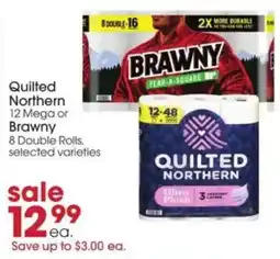 Giant Eagle Quilted Northern or Brawny offer