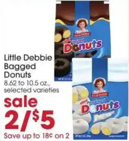 Giant Eagle Little Debbie bagged donuts offer