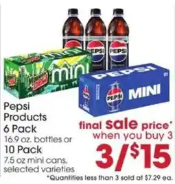 Giant Eagle Pepsi Products offer