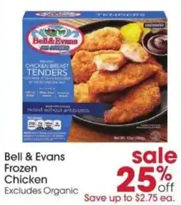 Giant Eagle Bell & Evans Frozen Chicken offer