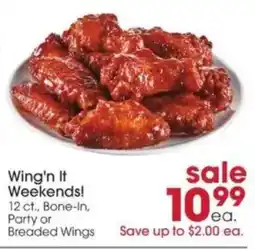 Giant Eagle Wing'n It Wings offer