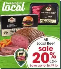 Giant Eagle All Local Beef offer