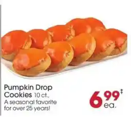 Giant Eagle Pumpkin Drop Cookies offer