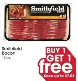 Giant Eagle Smithfield Bacon offer