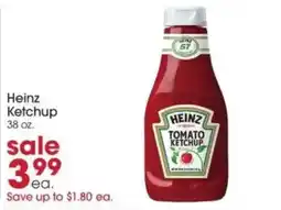 Giant Eagle Heinz tomato ketchup offer