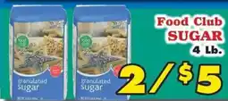 Foodland Food Club granulated sugar offer