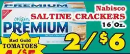 Foodland Nabisco saltine crackers offer