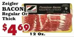 Foodland Zeigler bacon offer