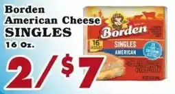 Foodland Borden american cheese singles offer